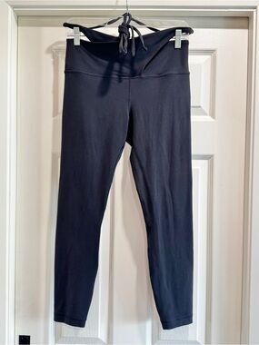 lululemon Align Wrap Waist 25” Leggings Black | Size 8 - Rare